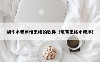 东明制作小程序填表格的软件（填写表格小程序）